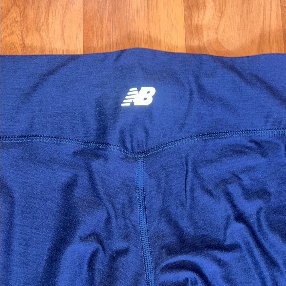 New Balance Blue Leggings for Dynamic Comfort